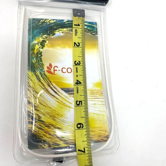 F-color Waterproof Phone Pouch Lanyard Beach Vacation Swimming Surfing - Picture 7 of 8